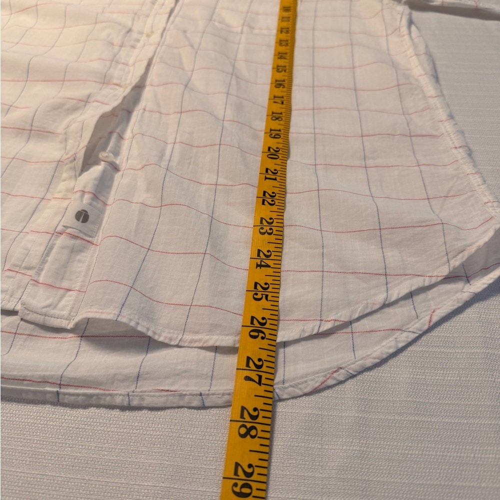 Grayson Threads Cream Windowpane Button-Down Shirt - image 9